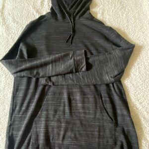 Men’s Urban Pipeline Black Thin Hooded Sweater